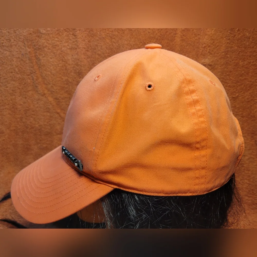 Ladies orange Reebok cap / hat. - Picture 2 of 7